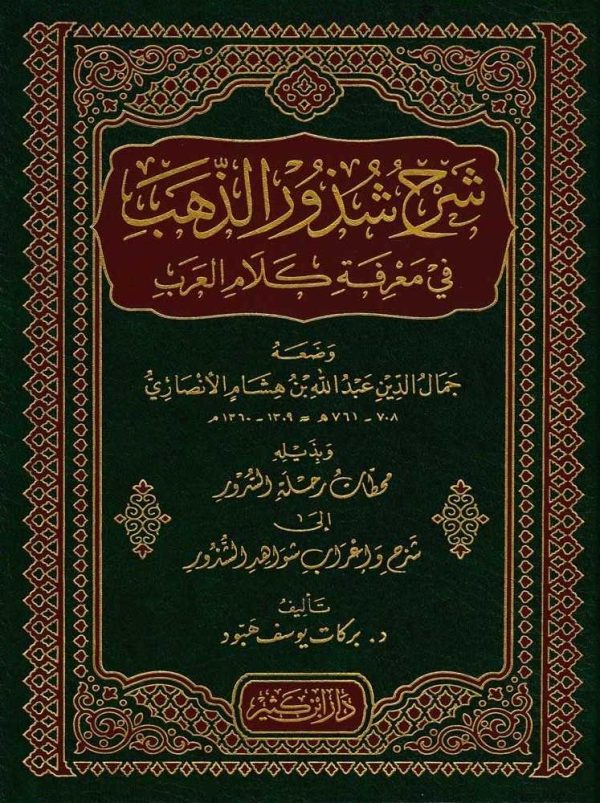 شرح شذور الذهب في معرفة كلام العرب